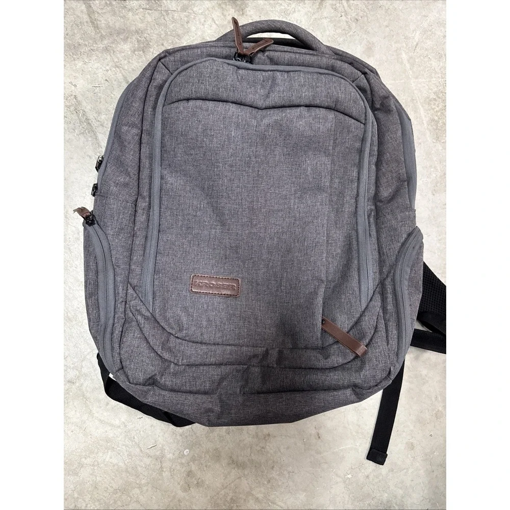 KROSER Laptop Backpack: Fits 17.3 Inch Computer , A-grey-17.3